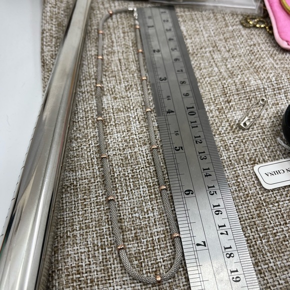 Vintage 925 Sterling Silver MILOR Italy Necklace – Estate Collection - Picture 14 of 14